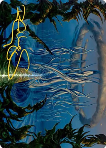 Tanglepool Bridge Art Card (Gold-Stamped Signature) (80), Art Series: Modern Horizons 2 — Magic card price