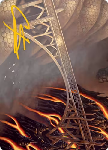 Rustvale Bridge Art Card (Gold-Stamped Signature) (77), Art Series: Modern Horizons 2 — Magic card price