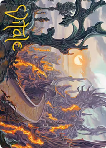 Drossforge Bridge Art Card (Gold-Stamped Signature) (73), Art Series: Modern Horizons 2 — Magic card price