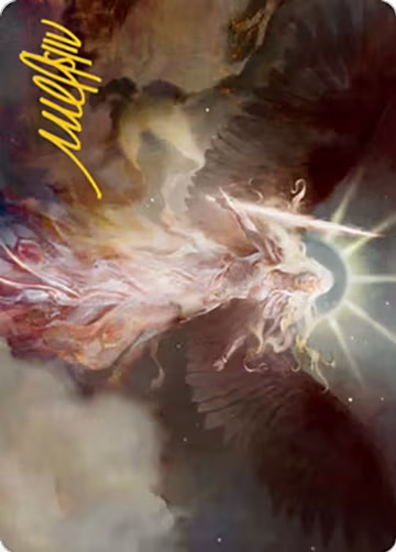 Serra's Emissary Art Card (Gold-Stamped Signature) (8), Art Series: Modern Horizons 2 — Magic card price