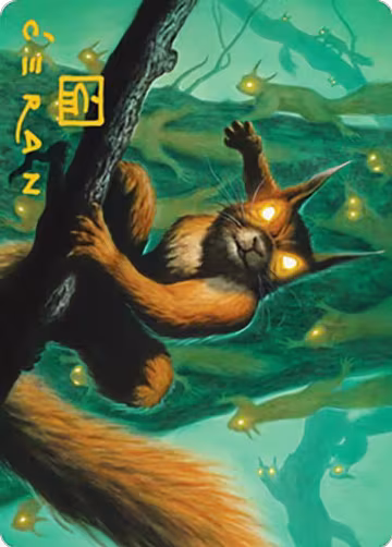 Chatterstorm Art Card (Gold-Stamped Signature) (69), Art Series: Modern Horizons 2 — Magic card price
