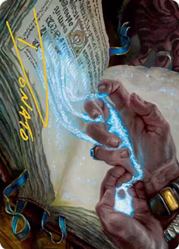 Mystic Redaction Art Card (Gold-Stamped Signature) (16), Art Series: Modern Horizons 2 — Magic card price