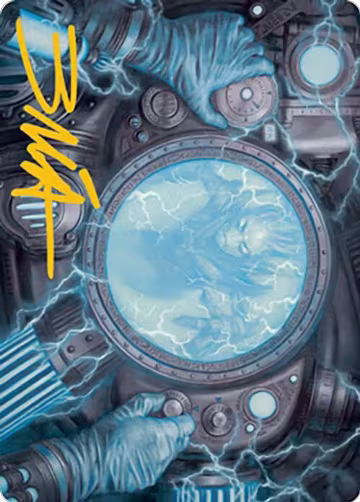 Recalibrate Art Card (Gold-Stamped Signature) (17), Art Series: Modern Horizons 2 — Magic card price