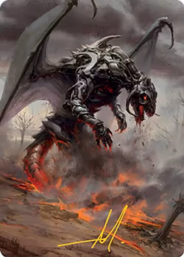 Scion of Draco Art Card (Gold-Stamped Signature) (62), Art Series: Modern Horizons 2 — Magic card price