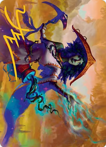 Sythis, Harvest's Hand Art Card (Gold-Stamped Signature) (59), Art Series: Modern Horizons 2 — Magic card price