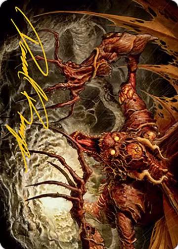 Archfiend of Sorrows Art Card (Gold-Stamped Signature) (26), Art Series: Modern Horizons 2 — Magic card price