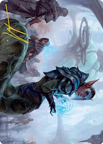 Lonis, Cryptozoologist Art Card (Gold-Stamped Signature) (57), Art Series: Modern Horizons 2 — Magic card price