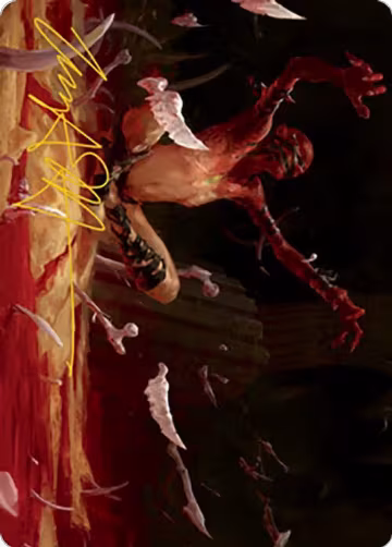 Bone Shards Art Card (Gold-Stamped Signature) (27), Art Series: Modern Horizons 2 — Magic card price