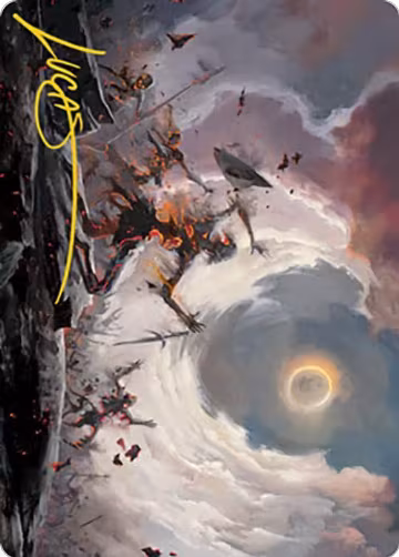 Damn Art Card (Gold-Stamped Signature) (28), Art Series: Modern Horizons 2 — Magic card price