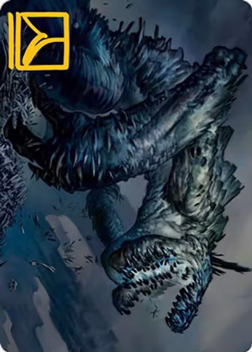 Necrogoyf Art Card (Gold-Stamped Signature) (31), Art Series: Modern Horizons 2 — Magic card price