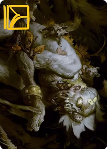 Nested Shambler Art Card (Gold-Stamped Signature) (32), Art Series: Modern Horizons 2 — Magic card price