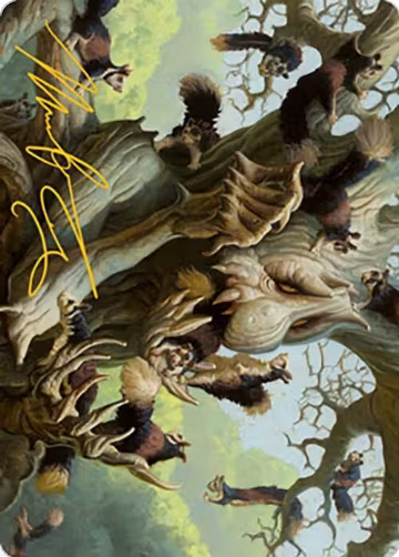 Scurry Oak Art Card (Gold-Stamped Signature) (40), Art Series: Modern Horizons 2 — Magic card price