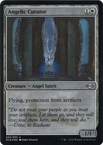 Angelic Curator (Foil Etched) (262), Modern Horizons 2 — Magic card price