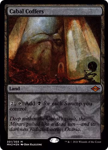 Cabal Coffers (Foil Etched) (301), Modern Horizons 2 — Magic card price