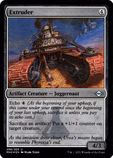 Extruder (Foil Etched) (296), Modern Horizons 2 — Magic card price