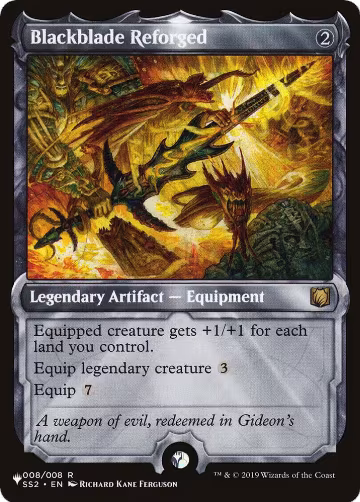 Blackblade Reforged (008/008), The List Reprints — Magic card price