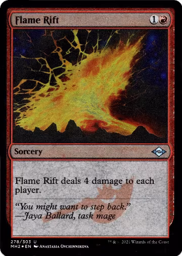 Flame Rift (Foil Etched) (278), Modern Horizons 2 — Magic card price