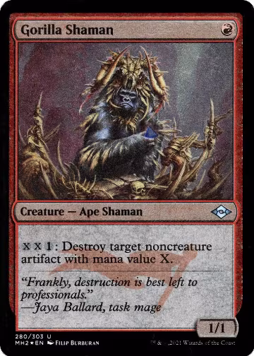 Gorilla Shaman (Foil Etched) (280), Modern Horizons 2 — Magic card price