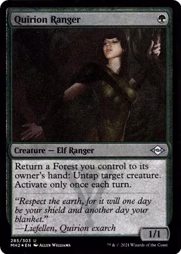 Quirion Ranger (Foil Etched) (285), Modern Horizons 2 — Magic card price