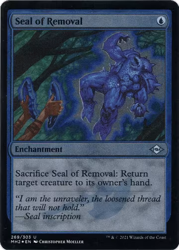 Seal of Removal (Foil Etched) (269), Modern Horizons 2 — Magic card price