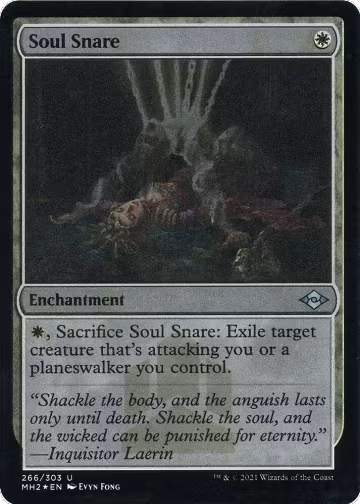 Soul Snare (Foil Etched) (266), Modern Horizons 2 — Magic card price