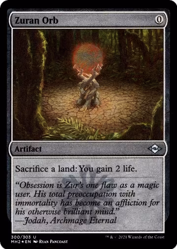 Zuran Orb (Foil Etched) (300), Modern Horizons 2 — Magic card price
