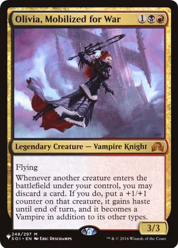 Olivia, Mobilized for War (248/297), The List Reprints — Magic card price