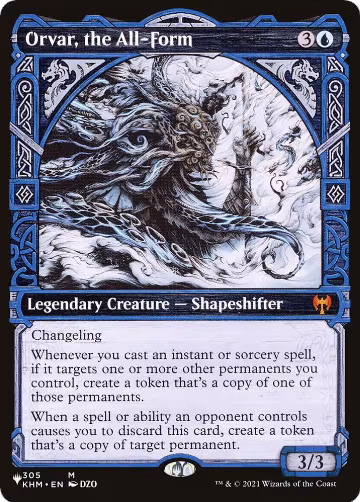 Orvar, the All-Form (Showcase) (305/285), The List Reprints — Magic card price