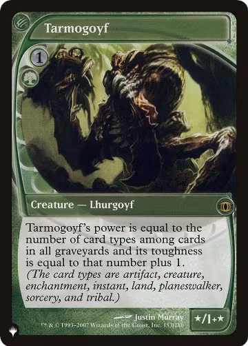 Tarmogoyf (153/180), The List Reprints — Magic card price