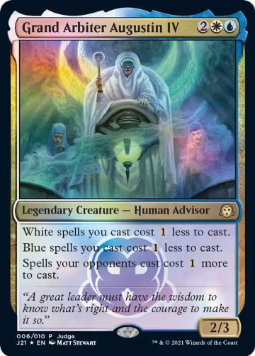 Grand Arbiter Augustin IV (6), Judge Promos — Magic card price