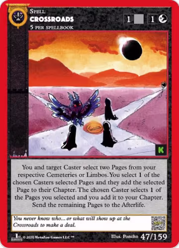 Crossroads (47), Cryptid Nation: Kickstarter Edition — MetaZoo card price