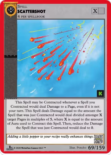 Scattershot (69), Cryptid Nation: Kickstarter Edition — MetaZoo card price