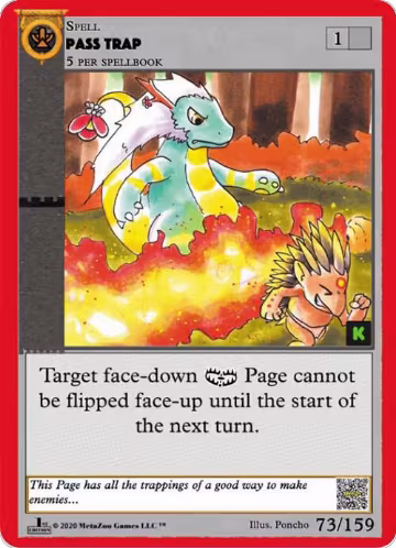 Pass Trap (73), Cryptid Nation: Kickstarter Edition — MetaZoo card price