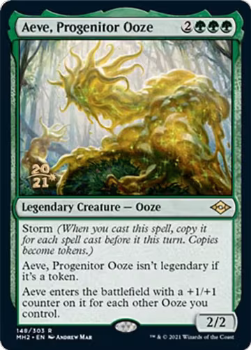 Aeve, Progenitor Ooze (148), Prerelease Cards — Magic card price