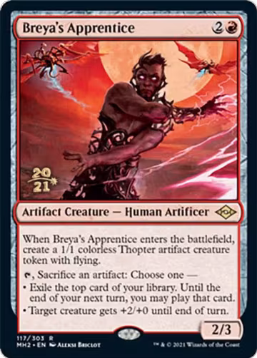 Breya's Apprentice (117), Prerelease Cards — Magic card price