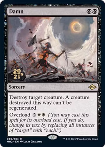 Damn (80), Prerelease Cards — Magic card price