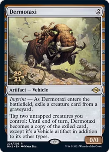 Dermotaxi (224), Prerelease Cards — Magic card price