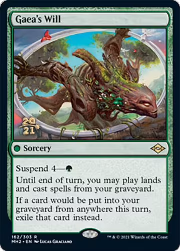 Gaea's Will (162), Prerelease Cards — Magic card price
