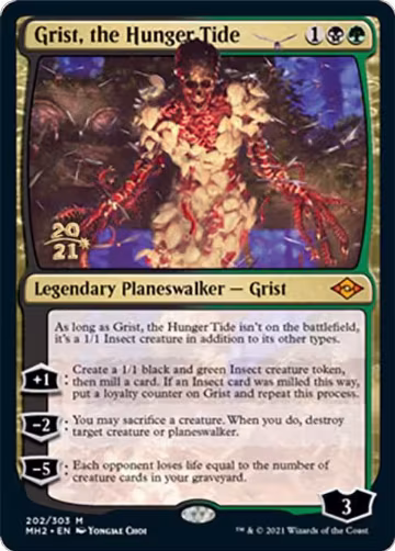 Grist, the Hunger Tide (202), Prerelease Cards — Magic card price
