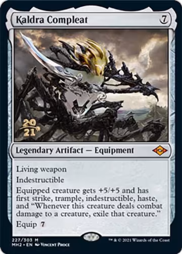 Kaldra Compleat (227), Prerelease Cards — Magic card price