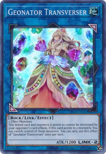 Geonator Transverser (OP16-EN010), OTS Tournament Pack 16 — Yu-Gi-Oh! card price