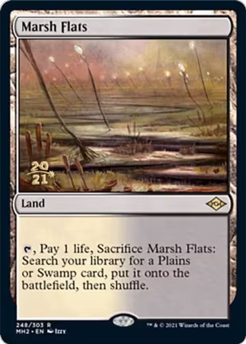 Marsh Flats (248), Prerelease Cards — Magic card price