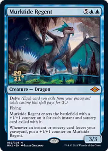 Murktide Regent (52), Prerelease Cards — Magic card price
