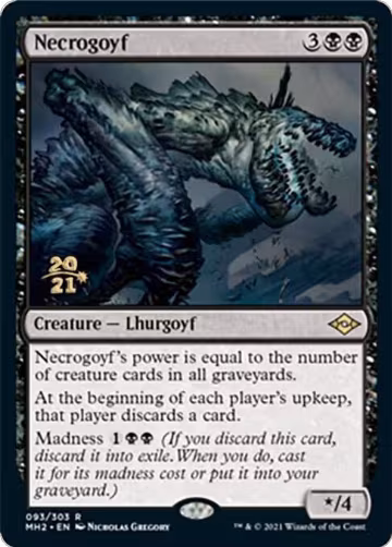 Necrogoyf (93), Prerelease Cards — Magic card price