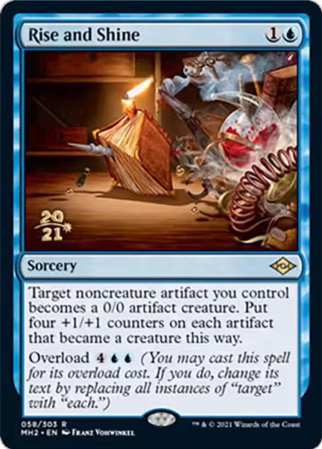 Rise and Shine (58), Prerelease Cards — Magic card price