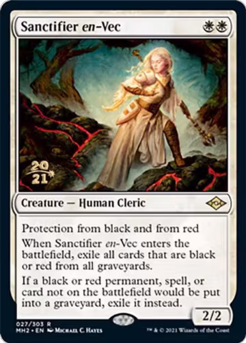 Sanctifier en-Vec (27), Prerelease Cards — Magic card price