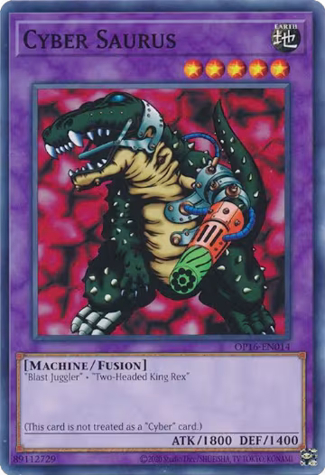 Cyber Saurus (OP16-EN014), OTS Tournament Pack 16 — Yu-Gi-Oh! card price