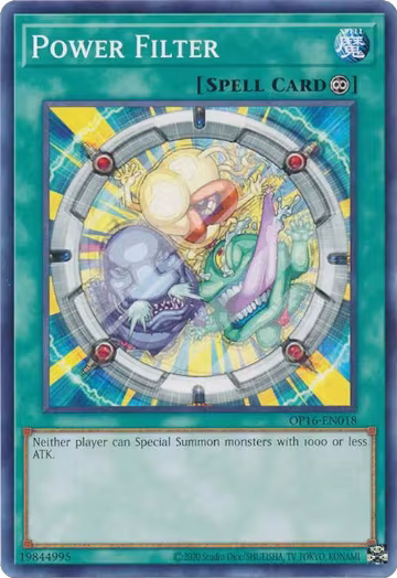 Power Filter (OP16-EN018), OTS Tournament Pack 16 — Yu-Gi-Oh! card price