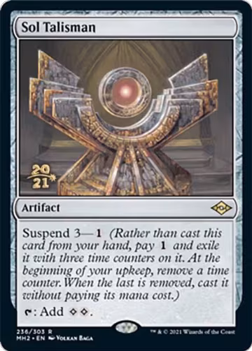 Sol Talisman (236), Prerelease Cards — Magic card price