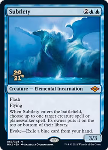 Subtlety (67), Prerelease Cards — Magic card price